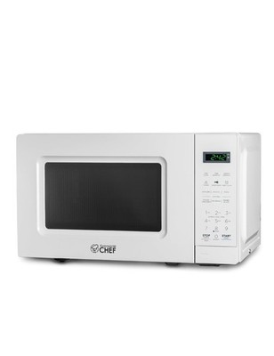 0.7 Cu Ft Microwave with 10 Power Levels, 700W Microwave with Digital Display, C