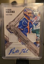 2022 Panini Diamond Kings - Dk Material Signatures Patrick Mazeika #DMS-PM (AU,