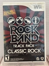 Rock Band Track Pack: Classic Rock (Nintendo Wii, 2009); CIB Tested -FREE SHIP!