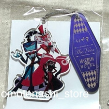 Hazbin Hotel Vox Valentino Velvet Acrylic Keychain SMILE BASE CAFE 2026