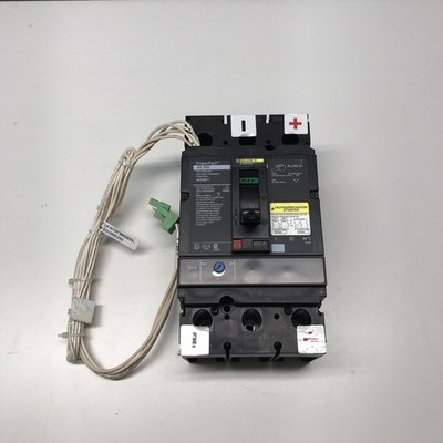 Square D PowerPact JG, 250A, 3 Pole, 600VAC, 18kA, lugs