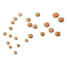 23Pcs Oboe Pads Cork Odorless Soft Good Sealing Wear Resistant Insulated Sound