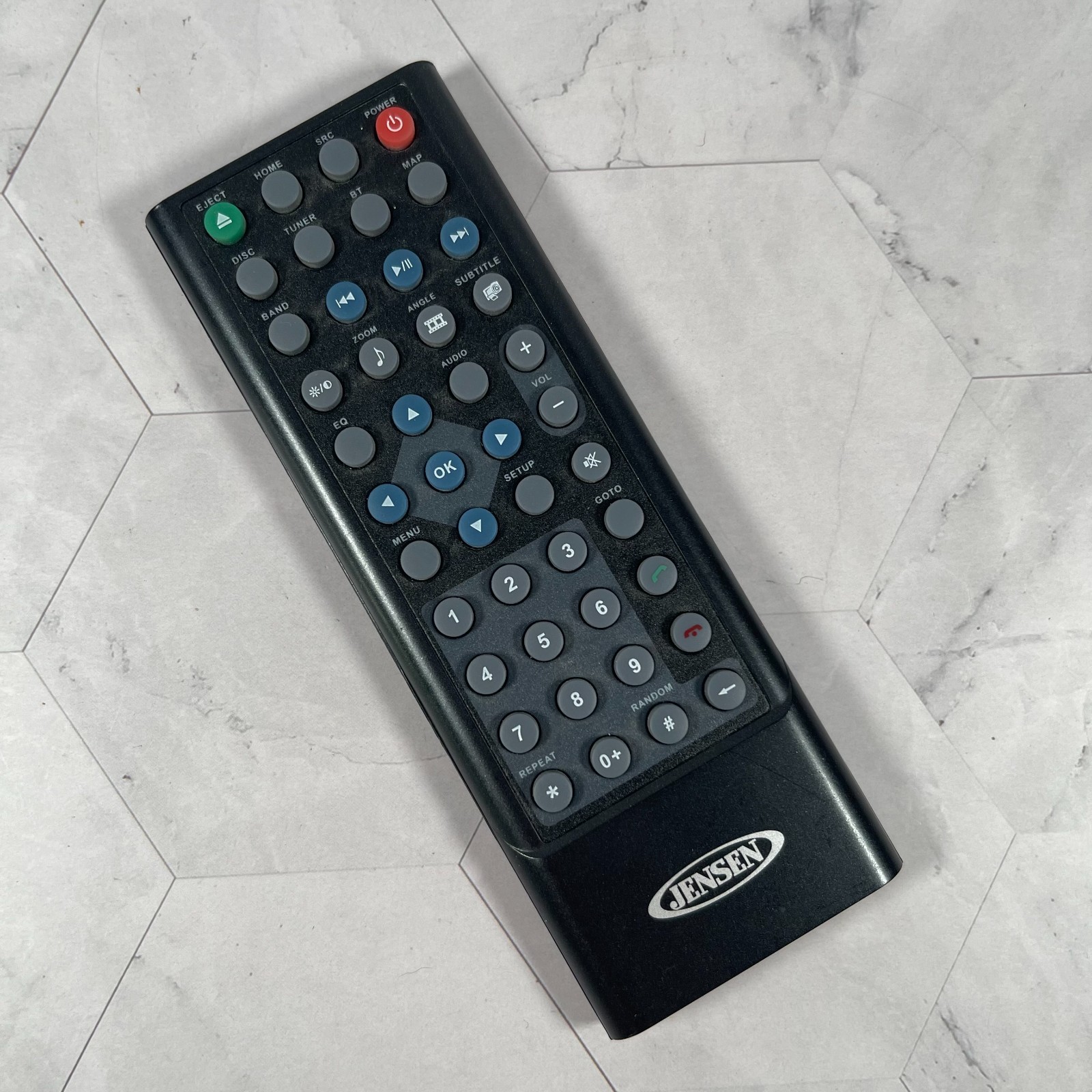 Jensen Remote Control for Car Audio Digital Media Receiver