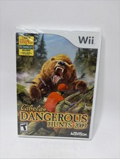 Cabela's Dangerous Hunts 2009 (Nintendo Wii, 2008) Sealed