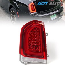 Driver Chrome Trim Full Led Tail Light For Chrysler 300 2015-2023 Brake Lamp Lh Driver Chrome Trim Full Led Tail Light For Chrysler 300 2015-2023 Brake Lamp Lh