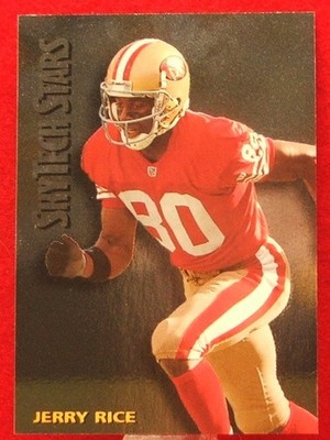 1994 Skybox Skytech Stars Jerry Rice #ST-25 49er's Excellent or Better HOF
