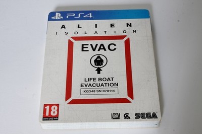 Alien Isolation - Evac Edition PS4 Steelbook Limited Edition Selten