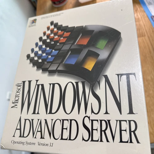 Microsoft Windows NT Advanced Server v 3.1 - Ultra Rare - Vintage New & Sealed