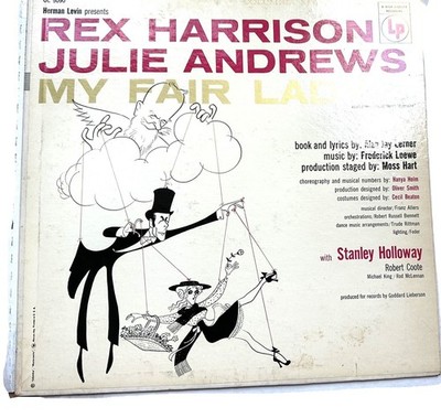 VG+ My Fair Lady Rex Harrison Julie Andrews 12'' Vinyl LP  OL 5090