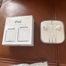 Apple iPad Camera Connection Kit AND headset