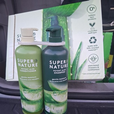 Super Nature Potent Aloe Gentle Moisture Shampoo And Conditioner 30 Fl Oz Each