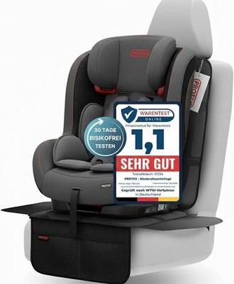 PROTEX Kindersitzunterlage [Testsieger 2025] ISOFIX-geeignet |