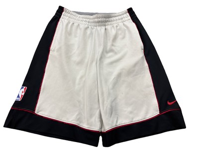Nike NBA Logo Warmup Basketball Shorts. Men s M. NBA. White. Black. Red.