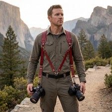 Professional Camera Harness Camera Dual Shoulder Strap Photographers
