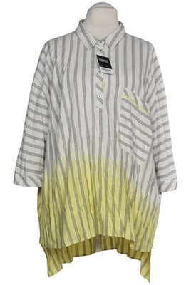 Ulla Popken Bluse Damen Oberteil Hemd Hemdbluse Gr. 58 Baumwolle Meh... #1bpk6db
