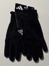 Adidas Fleece Gloves Womens Medium Large Black