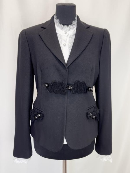 Women Emporio Armani Blazer Black Viscose S