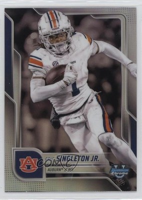 2025 Bowman U Chrome Refractor Eric Singleton Jr #186 2qw