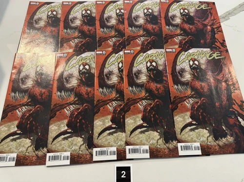 CARNAGE (2022 MARVEL) #1 VARIANT 1:25 BIANCHI NM Lot 10