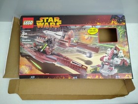 LEGO Star Wars 7260 Wookiee Catamaran incomplete incl. 1 Clone Trooper & Wookiee