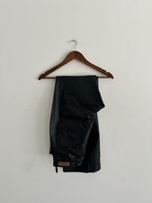 Lauren Ralph Lauren Leather Pants Women s Size 12 Black Minimalist VGC