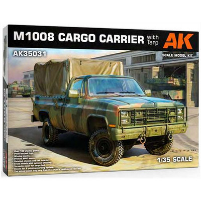 AK Interactive M1008 Truppenträger im Maßstab 1:35 mit Plane