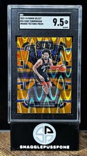 2023-24 Panini Select Concourse Cade Cunningham #26 Orange Tectonic Prizm
