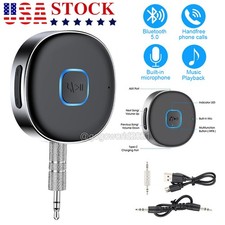 Wireless Bluetooth Receiver 3.5mm Aux Car Adapter Audio Receiver for Home Stereo