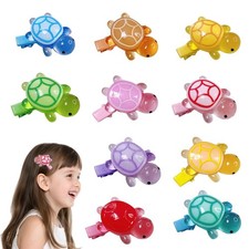 20pcs Turtle Hair Clips Cute Alligator Hair Clips Resin Hairpins For Teens   G...