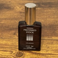 Preferred Stock Cologne 0.5 oz Mini Vintage Coty Bottle