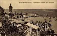 Ak Ostseebad Heringsdorf auf Usedom, Strandkasino, Blick nach dem... - 4770165
