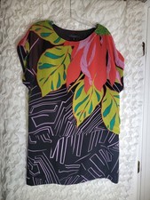 Nine West Ladies Dress Size 12 Tropical Mini