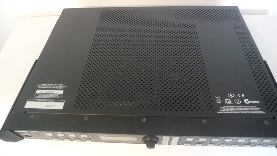 EAW UX8800 4x8 Digital Signal  DSP Lautsprecher Prozessor - Image 3 of 3