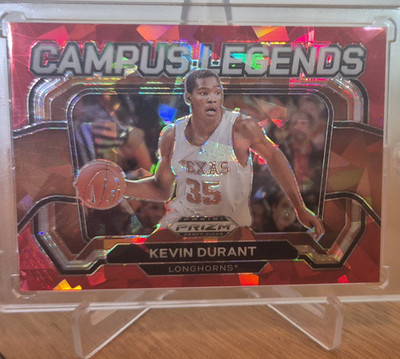 Panini Prizm Draft Picks 2024 Basketball NCAA Kevin Durant Campus Legends #3