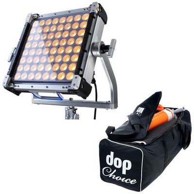 Creamsource Vortex4 1x1 325W RGBW LED Light Panel, Bundle with AIRGLOW 1x1 Bookl