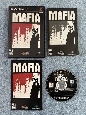 Mafia (Sony PlayStation 2 PS2, 2004) CIB Complete - NO MAP - Tested & Working