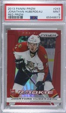 2013-14 Panini Prizm Target Red Prizm Jonathan Huberdeau #243 PSA 9 MINT 4p5