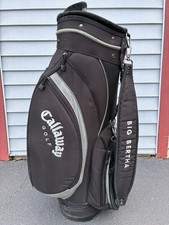 Callaway Big Bertha Golf Lightweight Cart Bag With Rain Hood 4-Way Dividers
