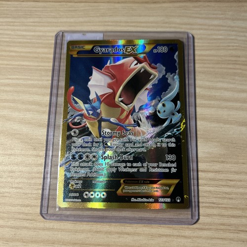 Gyarados EX 123/122 Secret Rare Full Art BREAKpoint Pokemon Card 2016 