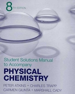Physical Chemistry Student Solutions Manual - Paperback By Trapp, Charles - GOOD