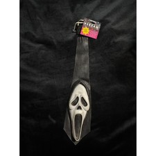 SCREAM 1997 Ghostface Movie Rubber Neck Tie Easter Unlimited Vintage NEW