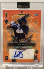 Luis Baez Auto 2024 Wild 5 Card Draw Stacked Deck Hobby Jack of Hearts 2/5 