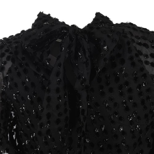 DAY BIRGER ET MIKKELSEN Dress Black Sheer Glitter Size 36 / Small RH 284 - Picture 2 of 6