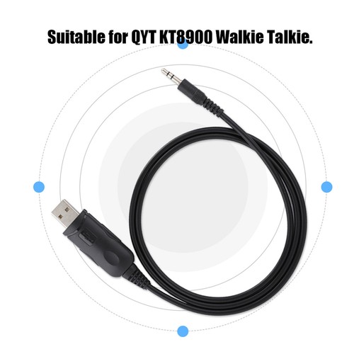 Walkie Talkie Kabel programowy USB do nadajnika-odbiornika radiowego QYT KT8900 CB - Zdjęcie 2 z 9
