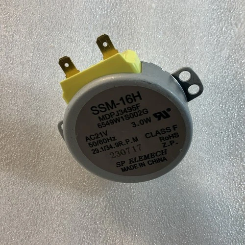 GE Microwav Stirrer Motor  WB26X10185  6549W1S0002G  MDPJ3495F  SSM-16H  ASMN E3