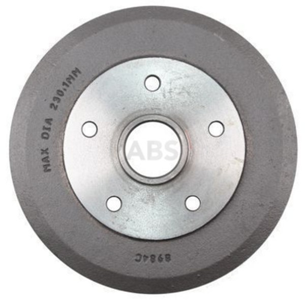 2X Bremstrommel A.B.S. 2436-S FüR 626 Mazda GD 3 Hatchback 2 GC GC1061 GD8P Gdep-image