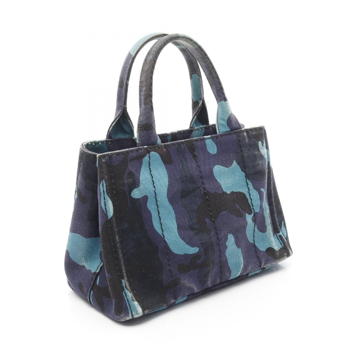 PRADA Canapa CAMOUFLA Canapa  PRADA Canvas Tote Bag Canvas Used Ladies from japa thumbnail 2