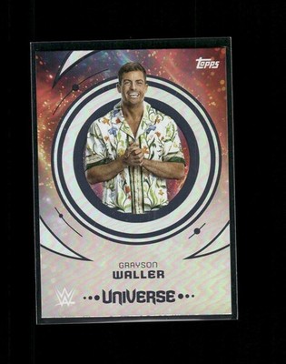 2025 Topps Universe WWE Grayson Waller #100 Base