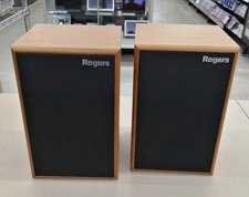 Rogers Studio 3 Speaker Pair BBC LS3/5A Cabinet SEAS Tweeter Tested TMB01 6.0/PC