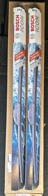 BOSCH Icon Beam Wiper Blades 1 Each Of 26a & 19a